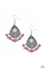 PAPARAZZI TRENDY FASHION JEWELRY ~ GRACEFULLY GATSBY MULTI EARRINGS picture
