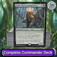 Ayula, Queen Among Bears COMMANDER DECK Bear Typal Fight MTG Custom Edh Magic picture