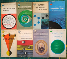 Doubleday Anchor Science Study Series - - Lot of 8 Paperbacks, 1959-1966 picture