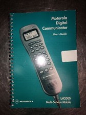 Original Motorola LM2000 Users Guide picture
