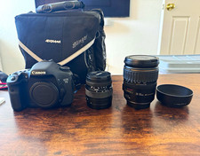 Canon EOS 7D DSLR Bundle w/ Sigma Lens, YN467 TTL Hot Shoe Flash, Bag, CF picture