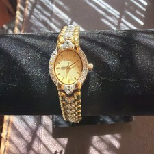 Adorable Vintage Elgin Women’s Watch with Hearts - Two Toned  picture