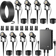 All-in-One Outdoor Low Voltage Landscape Lighting Kit, LED Landscape Spot Lights picture