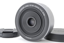 [Top MINT] Canon EF-M 22mm F2 STM AF Lens for EOS EF-M Mount Silver From JAPAN picture