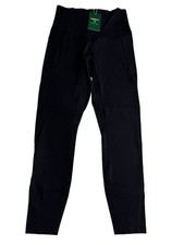 Halara UltraSculpt High Waist Leggings Women's Small Black Side Pockets 7/8 NWT picture