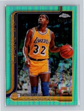2026-27 Topps Chrome Refractor Raywave Magic Johnson /199 #149 picture