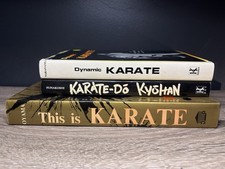 Dynamic Karate Nakayama / This is Karate Masutatsu/Karate-Do Vintage Book Set picture