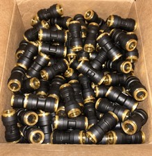 Parker ~ 32PTC-8 ~ Straight Union ~ 1/2 in ~ Pack of 10 ~ push to connect ~ New picture