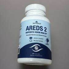 Noveha AREDS 2 Vision Eye Health Capsules 60 Vegan Non-GMO Adult picture