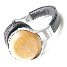 DENON AH-D9200EM Bamboo Closed-Back Flagship Headphones Used Japan picture