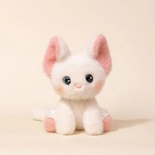 24cm Kawaii Cat Plush Doll Cute Decoration White picture