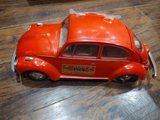 1973 Vintage VW Volkswagon Beetle Empty Jim Beam Decanter 100 Months Old picture