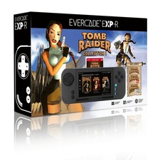 Evercade EXP-R Retro Gaming Handheld Console with Tomb Raider 1, 2 & 3 picture