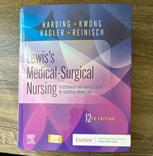 Elsevier Lewis's Medical-Surgical Nursing 12th Ed by Harding, Kwong Nursing picture