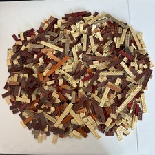LEGO® 1,300 Fall Color 2x Wide Plates - Earth 2x2 2x3 2x4 2x6 2x8 2x10 2x14 2x16 picture