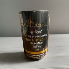 BIYODE Pure Himalayan Shilajit Gold Gummies, 3000mg Exp 10/26 picture