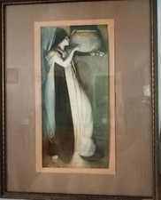 ANTIQUE PRINT FRAMED 