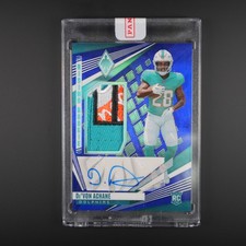 2023 Panini Phoenix De'Von Achane RRM Signatures Hat /10 RPA RC picture