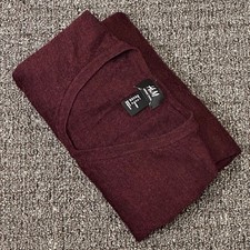 H&M V-Neck Sweater Long Sleeve Sweater Mens Medium Merino Wool Pullover Top picture