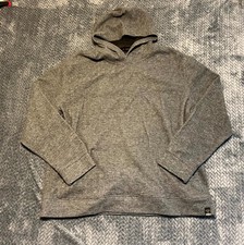 JACHS NY Hoodie Men's 2XL Gray Heather Textured Wool Blend Stretch Long Sleeve picture
