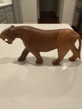 Vintage Hand Carved African Cheetah (50+ years old) picture