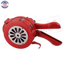 115-200DB 12V Air Raid Alarm Siren Hand Crank Loud Manual Operated Portable Horn picture