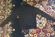 Y-3 Men's Black multi zipper Crew Neck Logo Yohji Yamamoto 2008 archival piece picture