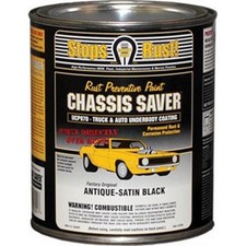 Magnet Paint UCP970-04 Chassis Saver Paint Satin Black, 1 Quart Can picture