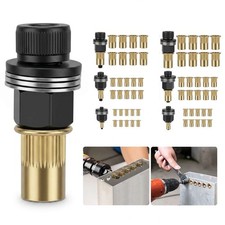 58 PCS Manual Rivet Nut Gun Kit For M3- M10 Threaded Insert Tool Automotive DIY picture