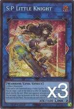 3X Yugioh S:P Little Knight MAMO-EN030 Secret Rare 1st Edition NM picture