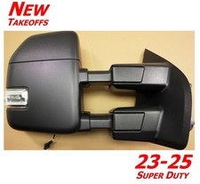 23-26 SUPER DUTY Towing Mirror PC3B17682CC Passenger Door Heated Glass OE XL XLT picture