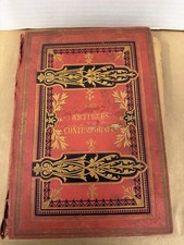 Antique French Art Book Les Artistes Contemporains 1800s Illustrated  picture