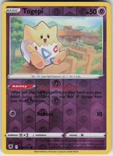 PO-06 Reverse Holo Togepi 055/189 Common SWSH10: Astral Radiance picture