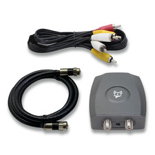 SatelliteSale RF Modulator RCA to RF Coaxial Converter - Power, Coax, AV Cables picture