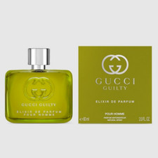 Guilty Elixir de Parfum Pour Homme 2.0 oz / 60ml Men Perfume Brand New Sealed picture