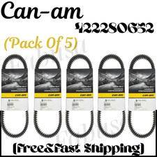 5 Pack Genuine Can-Am 422280652 OEM Clutch Drive Belts for Maverick X3 Turbo RR picture