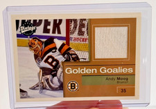 2001-02 Upper Deck Vintage - Golden Goalies Andy Moog #GG-AM (MEM) picture