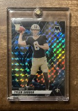 2025 Panini Mosaic Tyler Shough Rookies RC Genesis Prizm Rookie SP #312 Saints picture