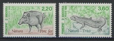 French Andorra 1989 : Fauna - Good Set Very Fine MNH Stamps picture