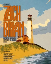 The Monster Mile rocks again Sept. 18–19 with Zach Bryan Poster picture