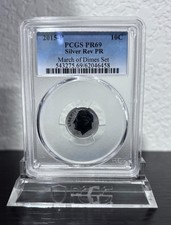 2015-P Reverse Proof March of Dimes Silver Dime PCGS PR69 2015 P 10C PF69 picture