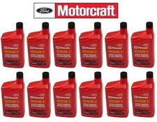 Motorcraft Mercon V Transmission Fluid Case 12 Quarts Ford Vehicles Oil Change picture