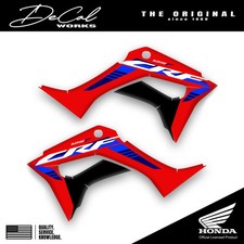 Officially Licensed Honda CRF 125F Design Replica Rad Shroud Graphics Kit picture