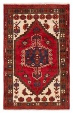 Vintage Traditional Hand-Knotted Area Rug 3'1
