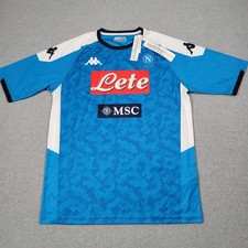 SSC Napoli Jersey Men 2XL Kappa Kombat 2019/20 Home Kit Official Replica New picture