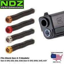NDZ Guide Rod Assembly Stainless Steel ISMI Spring For Glock 19 19X Gen 4/5 picture