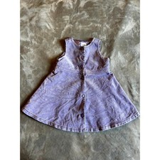 Purple/Lavender Corduroy Button Front Gap Dress, Vintage, Boho, Retro, Y2K picture