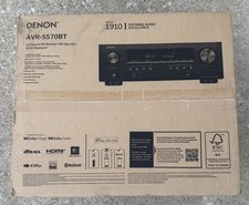 Denon AVR-S570BT | 8K Video | & Surround Sound 5.2 Ch. Receiver picture