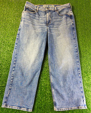 Eddie Bauer Men’s Blue Denim Straight Leg Mid Rise Jeans picture