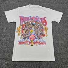 Vintage Detroit Pistons Shirt Mens Small NBA Basketball 1989 Champs Sportswear picture